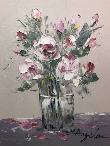 Print of Floral Paintings by Angela Jeanine