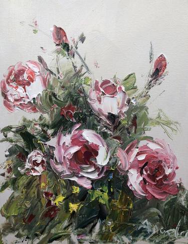 Print of Floral Paintings by Angela Jeanine