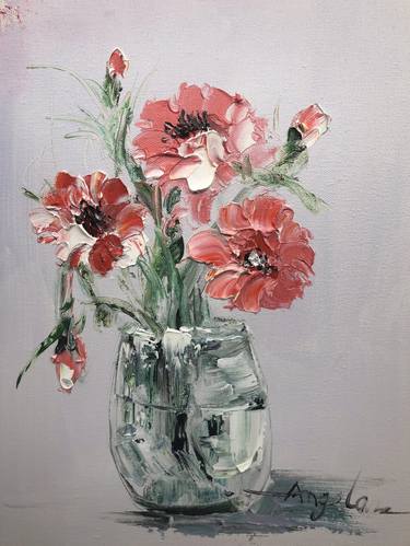 Print of Floral Paintings by Angela Jeanine