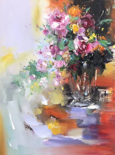 Print of Floral Paintings by Angela Jeanine