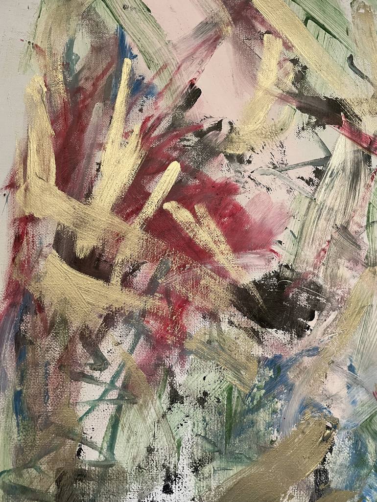Original Abstract Expressionism Abstract Painting by Domenico Cristiano Torre