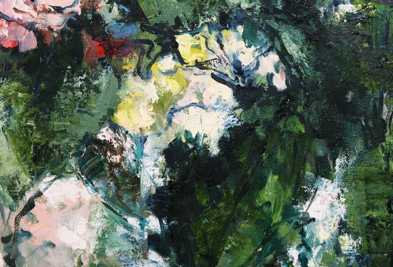 Original Abstract Expressionism Nature Painting by Nika Mayer