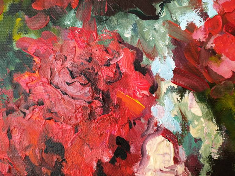 Original Abstract Expressionism Nature Painting by Nika Mayer