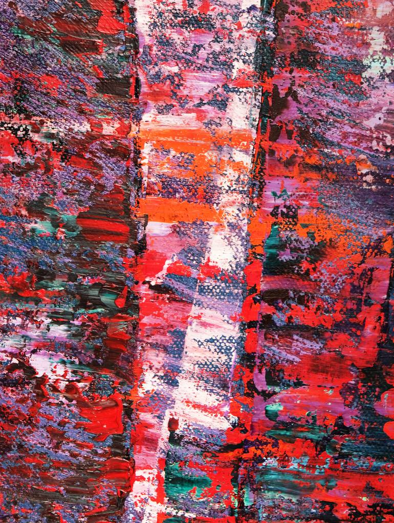 Original Abstract Expressionism Abstract Painting by Nika Mayer