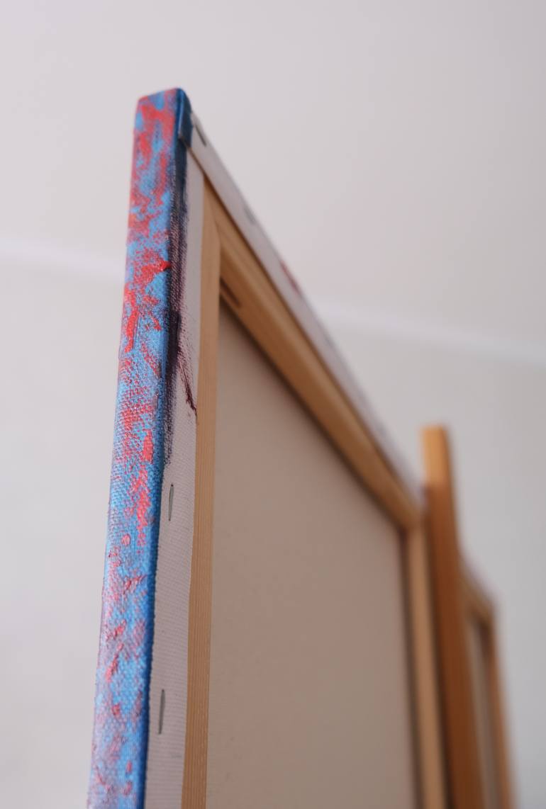 Original Abstract Expressionism Abstract Painting by Nika Mayer