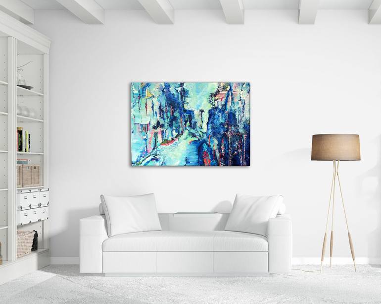 Original Cities Painting by Nika Mayer