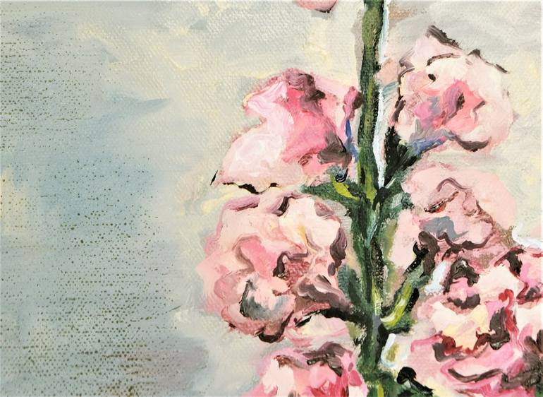 Original Floral Painting by Nika Mayer