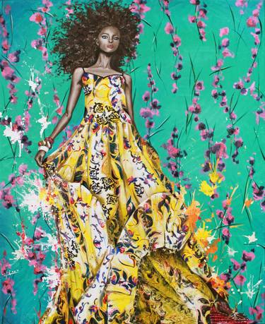 Print of Fashion Paintings by Nika Mayer