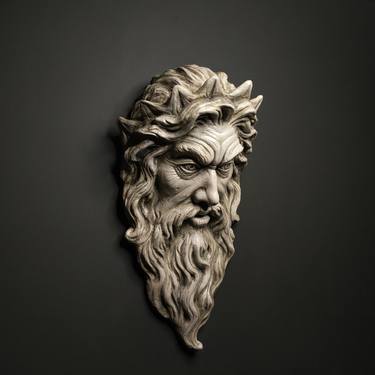 Zeus - Wall Sculpture thumb