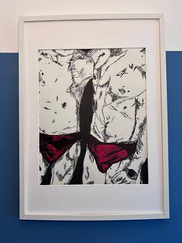 Print of Expressionism Men Drawings by Robbie Ornig