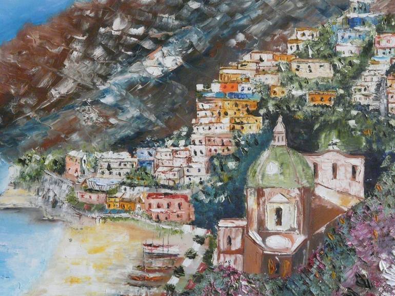 Original Realism Landscape Painting by Lizzi Denise Vanegas Barrezueta