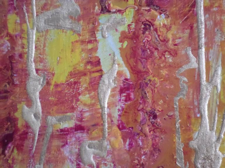 Original Abstract Expressionism Abstract Painting by Florencia Ast