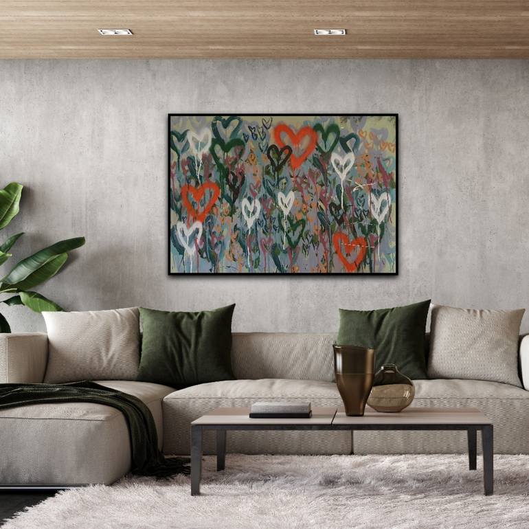 Original Abstract Painting by Leah Justyce