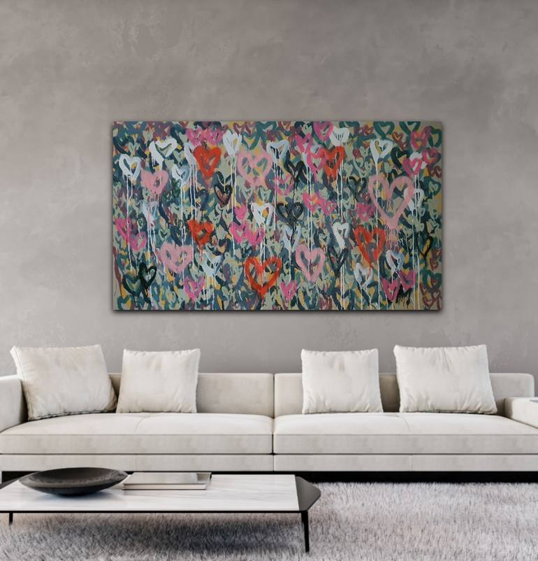Original Abstract Painting by Leah Justyce