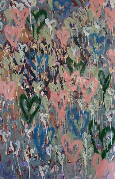 Love Heart Painting - SO THIS IS LOVE thumb