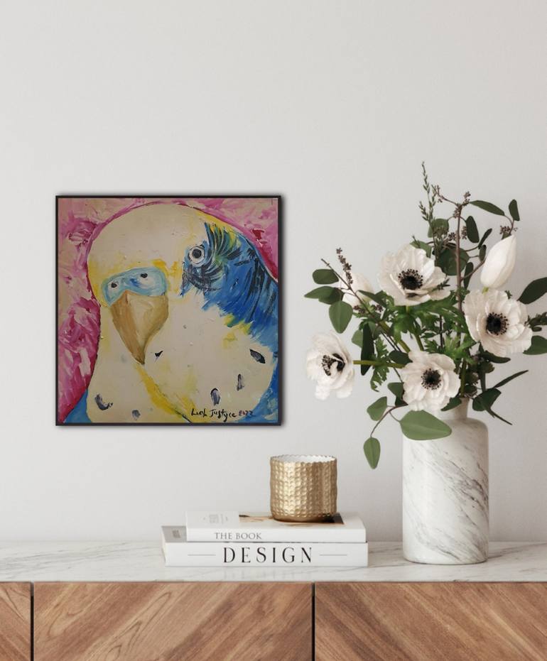 Original Contemporary Animal Painting by Leah Justyce