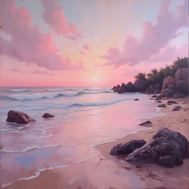 Original Contemporary Seascape Digital by Leah Justyce