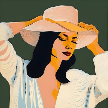 Original Abstract Women Digital by Leah Justyce
