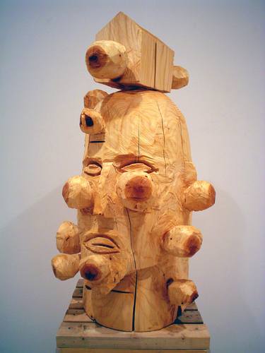 Paukapää / Lump Head, Wood, 2003 thumb
