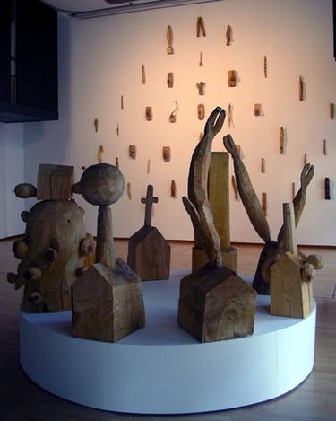 Original Abstract Sculpture by Pasi  Eerik Karjula