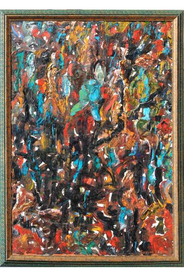 Original Abstract Painting by Sayyar Aliyev