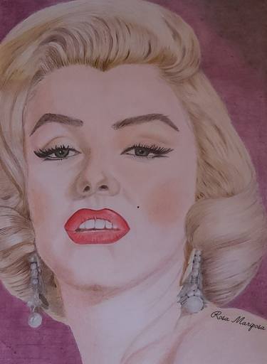 Portrait of Marilyn Monroe thumb