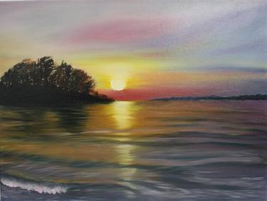 Original Seascape Paintings by Iryna Cherepenko