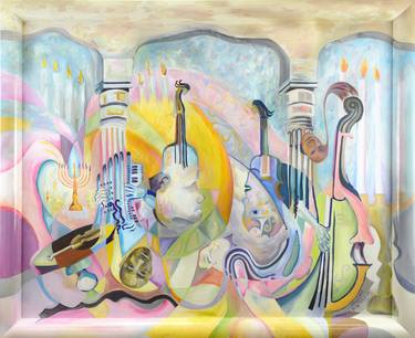 Print of Conceptual Music Paintings by Stephen Shooster