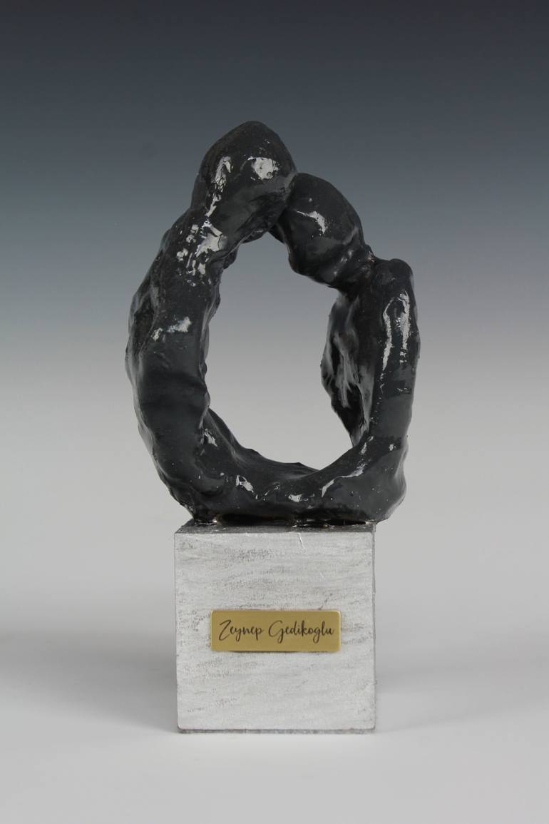 Original Abstract Expressionism Abstract Sculpture by Zeynep Gedikoglu