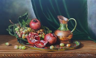 Original Realism Still Life Paintings by Veaceslav Salaru