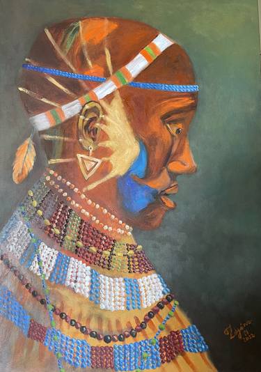 Print of Conceptual Women Paintings by Idjara Awe Art