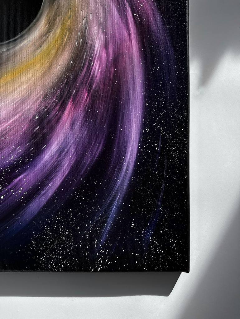Original Outer Space Painting by Valeryia Zhukava