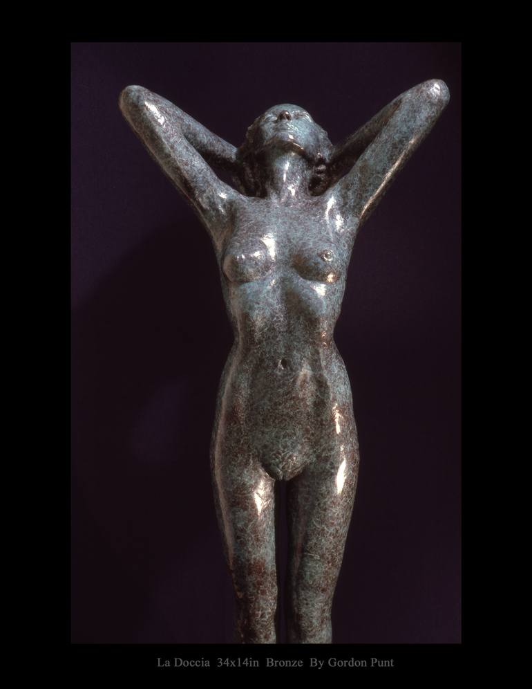 Original Figurative Nude Sculpture by Gordon Punt