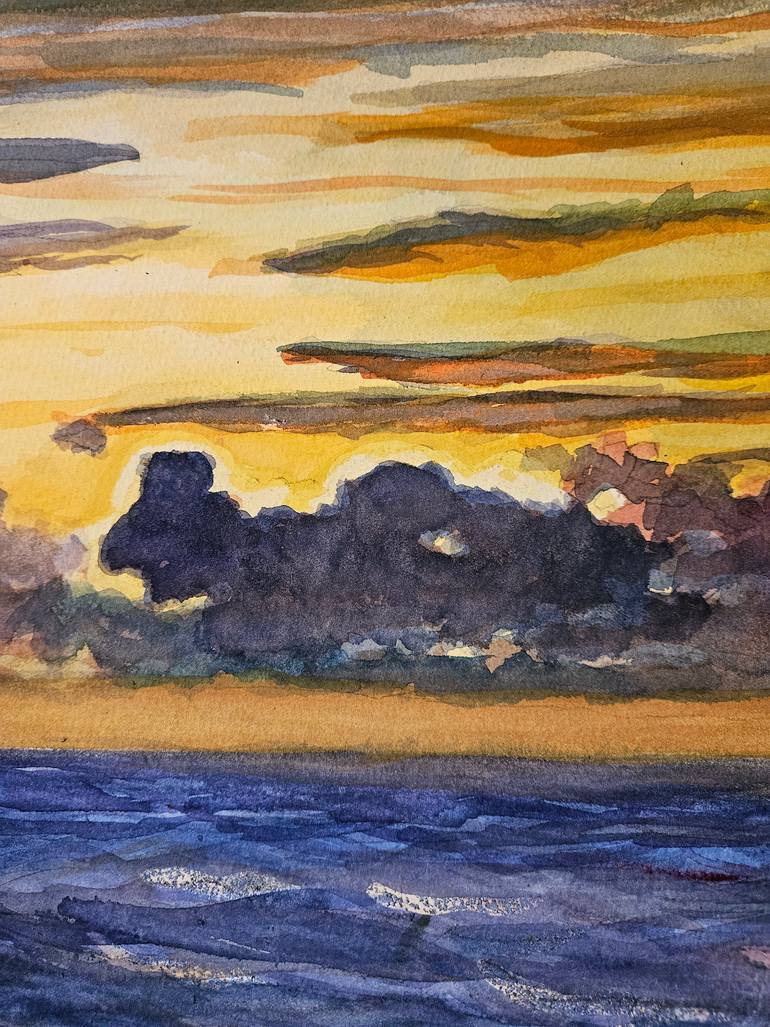 Original Realism Seascape Painting by Mike King