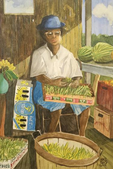 Original Realism Rural Life Paintings by Mike King