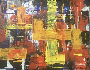 Original Abstract Paintings by Mike King
