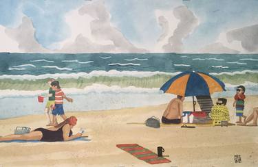 Original Beach Paintings by Mike King