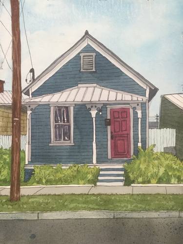 Original Realism Architecture Paintings by Mike King