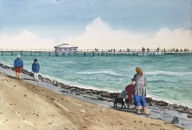Original Realism Beach Paintings by Mike King