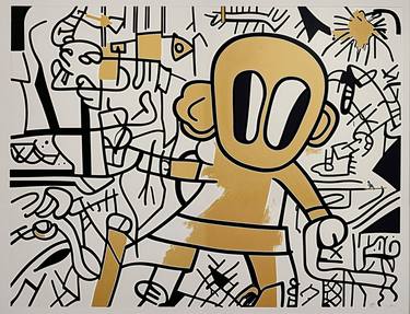 Original Abstract Pop Culture/Celebrity Digital by George Rosaly