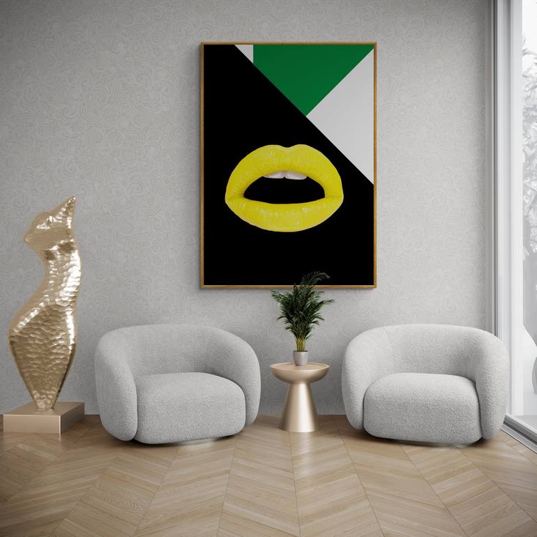 Original Abstract Wall Digital by George Rosaly