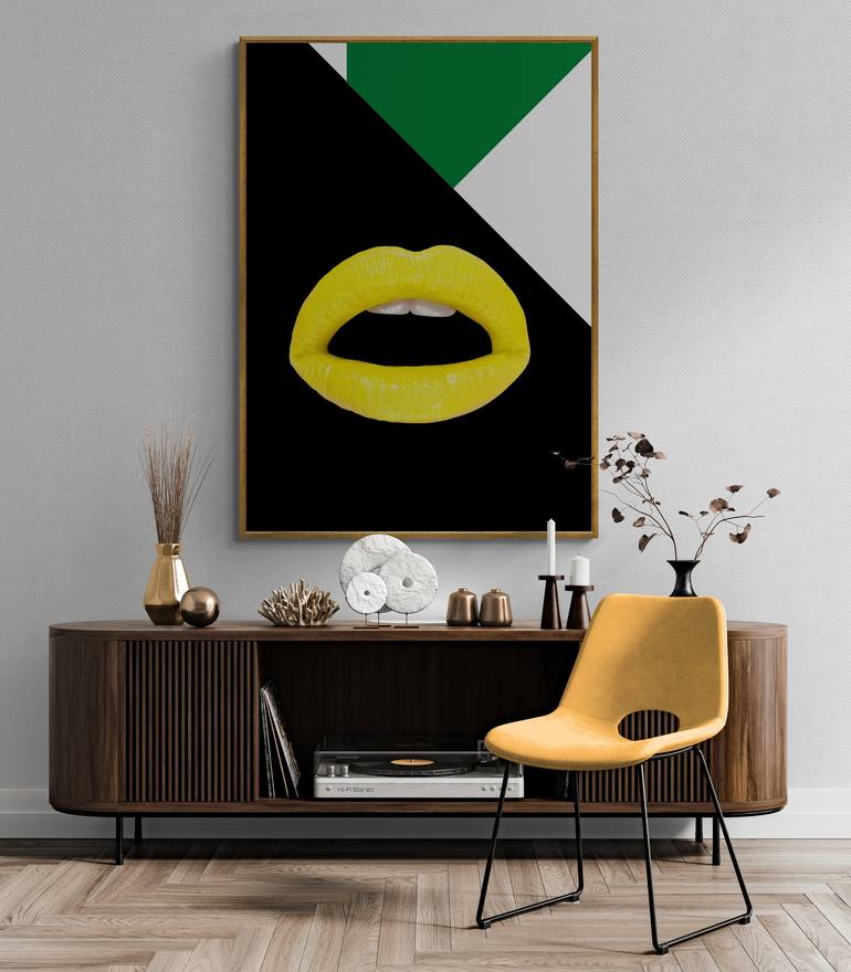 Original Abstract Wall Digital by George Rosaly