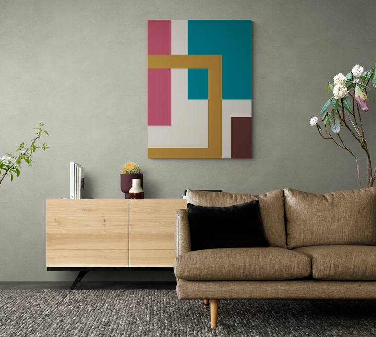 Original Abstract Wall Digital by George Rosaly