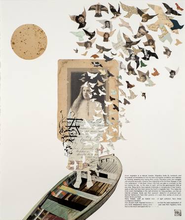 Print of Time Collage by Tanya P Johnson