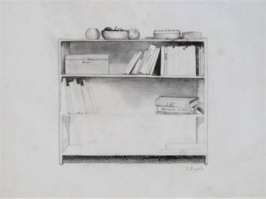 Print of Fine Art Interiors Drawings by Cathy Noble