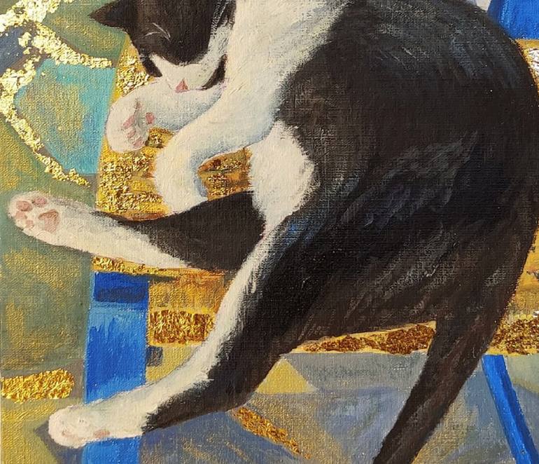 Original Realism Animal Painting by Marina Sonygina