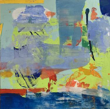 Original Abstract Landscape Paintings by Laurie Jiobu