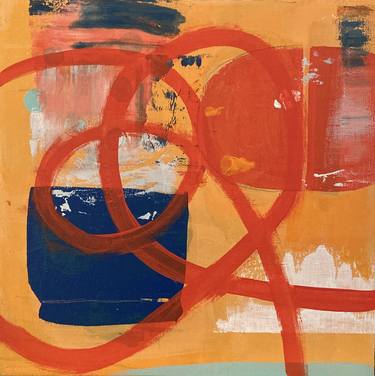 Original Modern Abstract Paintings by Laurie Jiobu