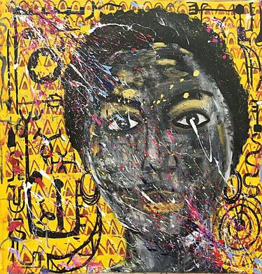 Original Expressionism Abstract Paintings by Kingsley Nwangborogwu