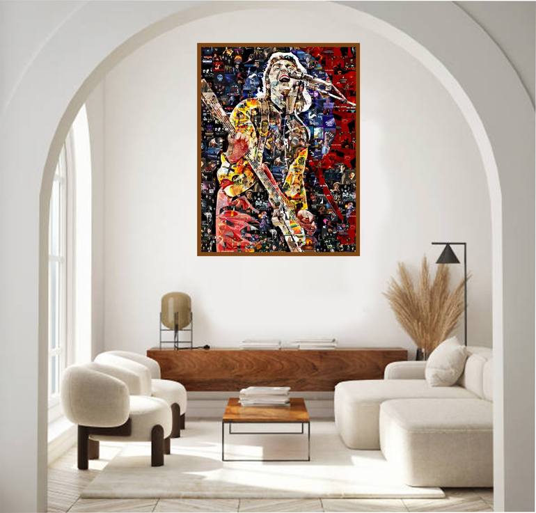Original Abstract Expressionism Music Digital by Alex Loskutov